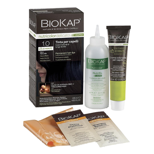 BioKap Nutricolor Delicato Rapid - Натурална 10 минутна боя за коса