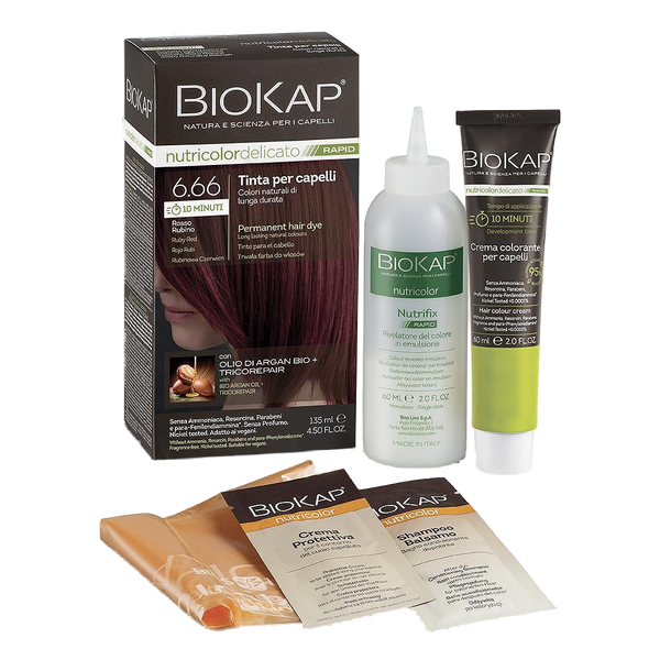 BioKap Nutricolor Delicato Rapid - Натурална 10 минутна боя за коса