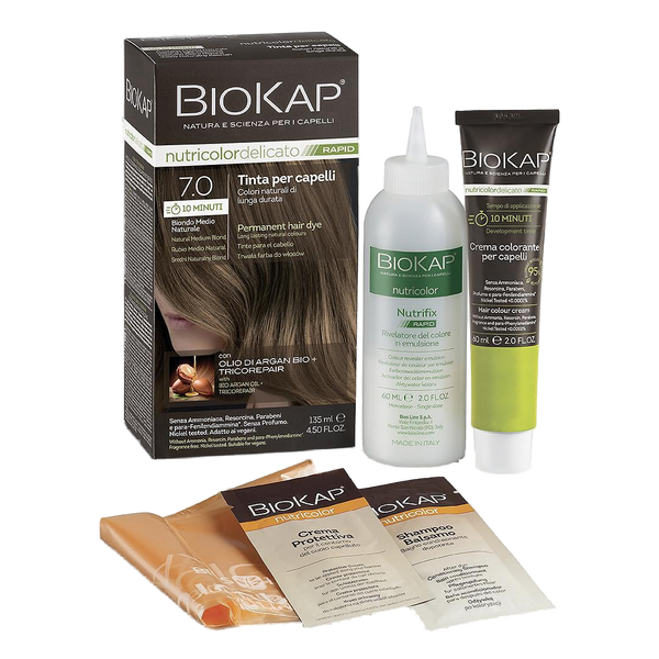 BioKap Nutricolor Delicato Rapid - Натурална 10 минутна боя за коса