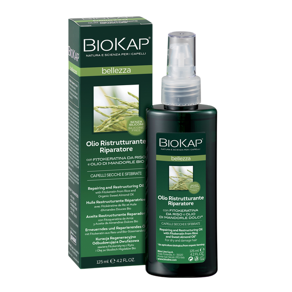 BioKap Bellezza Olio Ristrutturante Riparatore - Възстановяващо двуфазно олио за коса