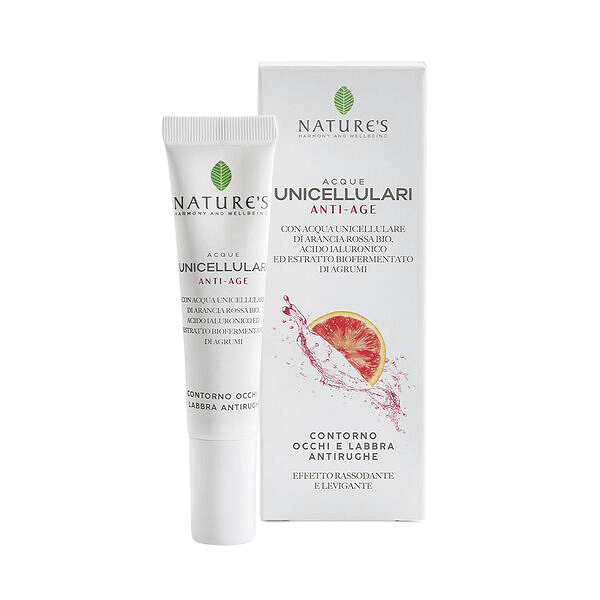 Nature's Acque Unicellulari Anti-Age Eye and Lip Contour Cream - Крем против бръчки за околоочен контур и устни