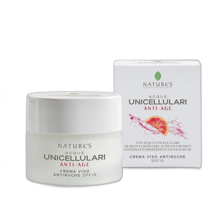 Nature's Acque Unicellulari Anti-Age Face cream SPF 15 – Дневен крем за лице против бръчки с SPF 15