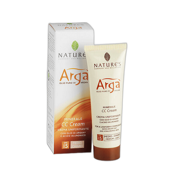 Nature's Argà Minerale CC Cream – Изравняващ СС крем за лице