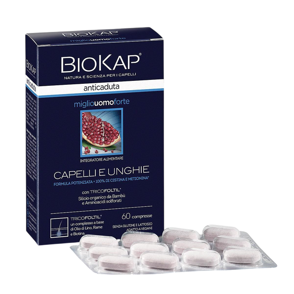 BioKap Anticaduta Miglio Uomo Forte - Хранителна добавка против косопад за мъже