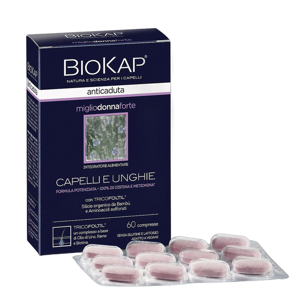 BioKap Anticaduta Miglio Donna Forte - Хранителна добавка против косопад за жени
