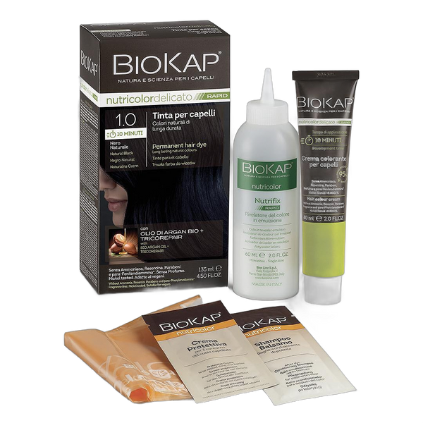 BioKap Nutricolor Delicato Rapid - Натурална 10 минутна боя за коса