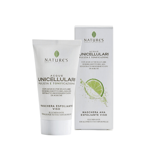 Nature's Acque Unicellulari AHA Exfoliating Face Mask – AHA Exfoliating Face Mask