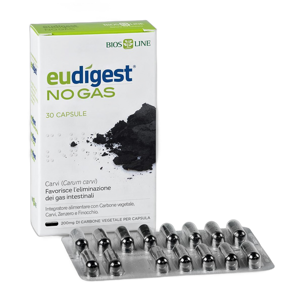 Bios Line Eudigest No-Gas – Natural food supplement for gas and bloating