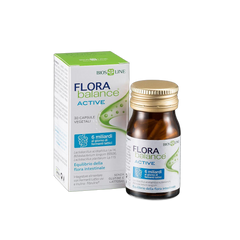 Bios Line FloraBalance Active – Probiotic food supplement for intestinal balance