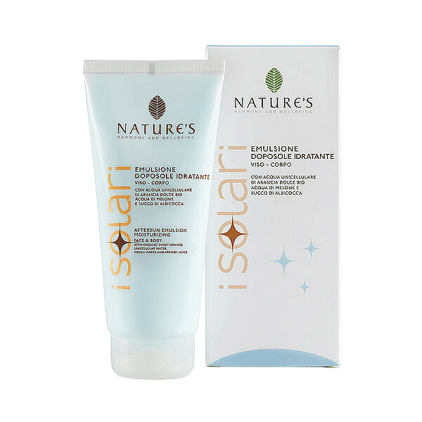 Nature's iSolari Aftersun Emulsion Moisturizing - Емулсия за сияйна и хидратирана кожа