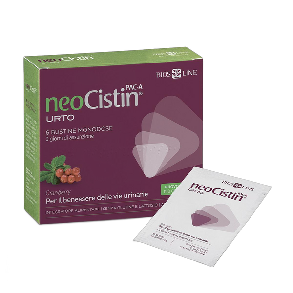 Bios Line NeoCistin PAC-A Urto – Dietary supplement for urinary tract health