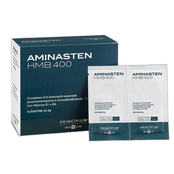 Principium Aminasten HMB 400 – Аминокиселини с HMB 400 и вит. B1 и B6