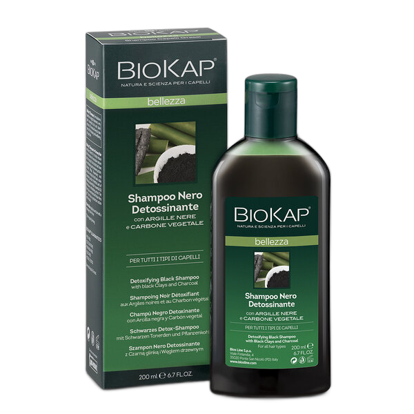 BioKap Bellezza Detoxifying black shampoo – Detoxifying black shampoo