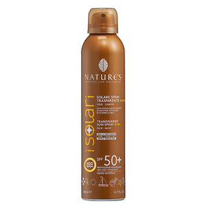 Nature's iSolari Transparent Sun Spray Children SPF50+ – Прозрачен слънцезащитен спрей за деца SPF 50+