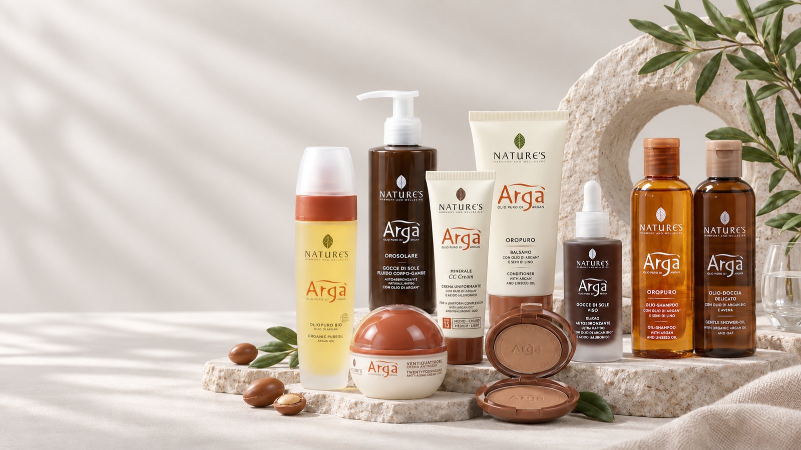 The entire brand line